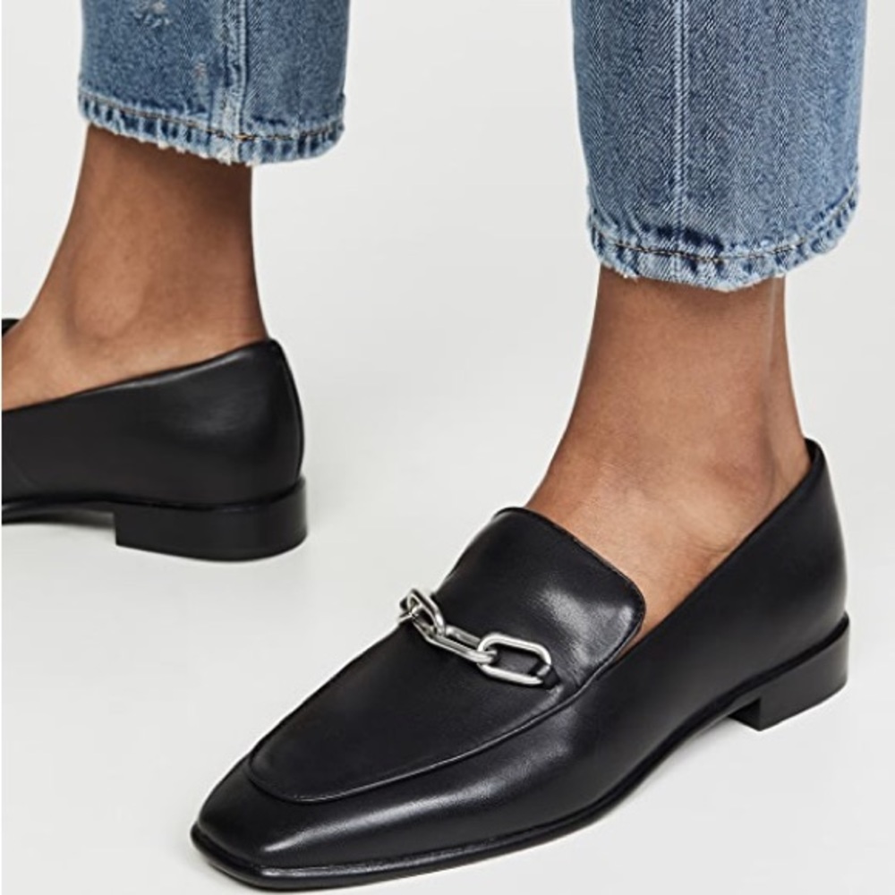 Rag & Bone “Aslen” Loafers Black Leather Size EU35 / US5, EUC